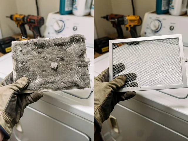 Professional lint trap cleaning by Buena Park Dryer Vent Cleaning in Buena Park